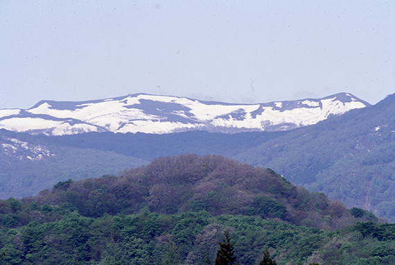 升沢の草分けその1001 船形山の峰をのぞむ .png