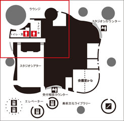 多目的トイレ　設置場所地図