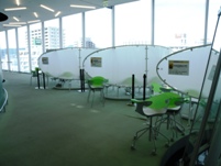 ブース利用の様子1