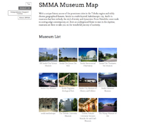ミュージアムへのアクセスをご紹介する英語サイト”SMMA Museum Map”も開設しました