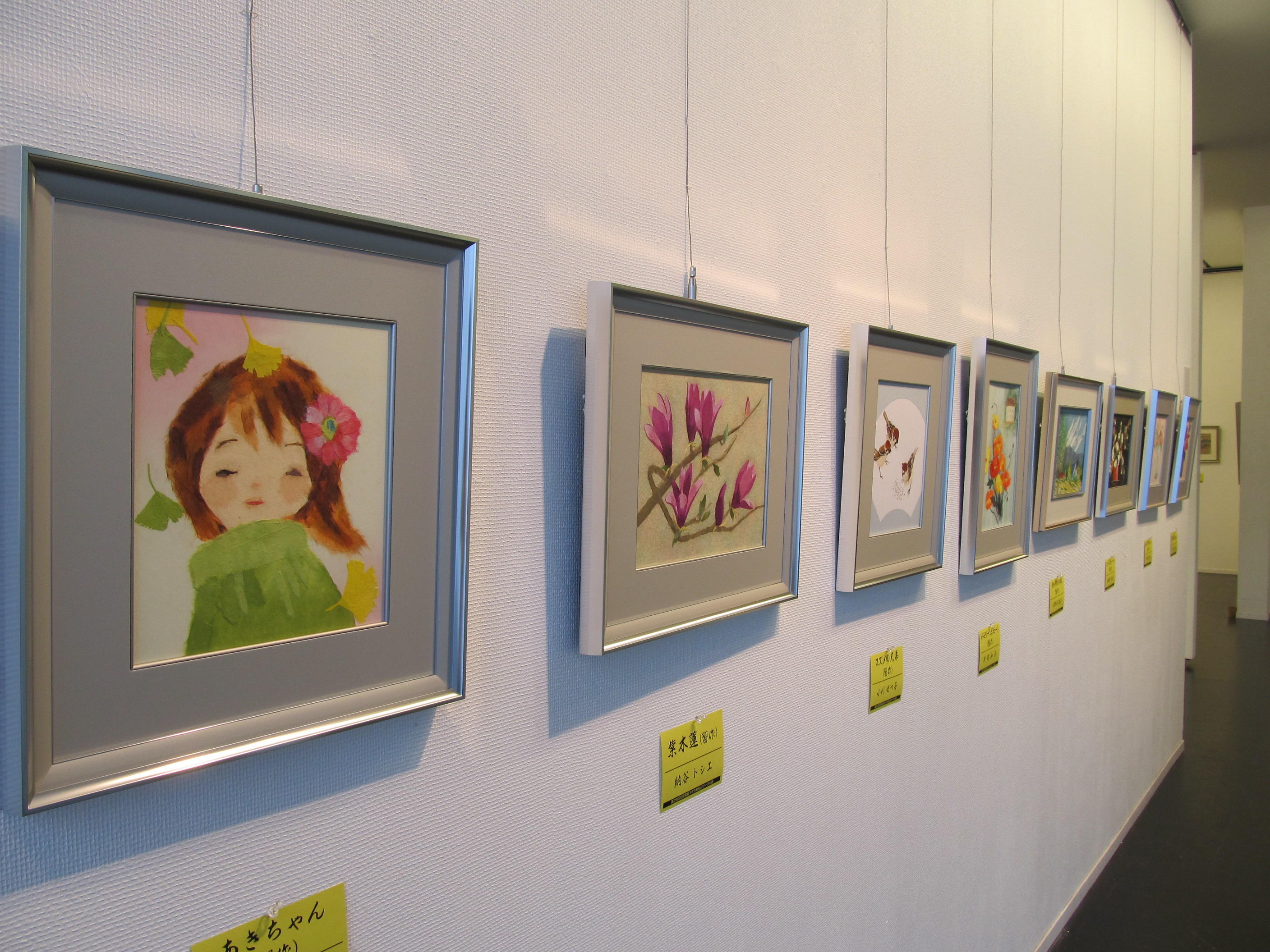 全国和紙ちぎり絵仙台サークル展 ギャラリー利用事例の紹介